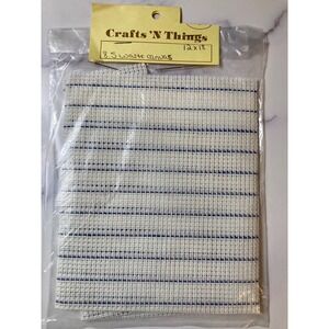 Crafts N Things 12x18 Waste Canvas Needlepoint Rug Hooking Crafts